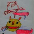"Koty", flamaster