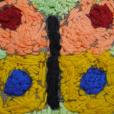 "Motyl", haft dowolny