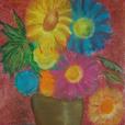 "Bukiet", pastel suchy