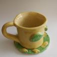 "Kubek z podstawką", ceramika