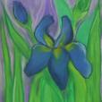 "Kwiat", pastel suchy