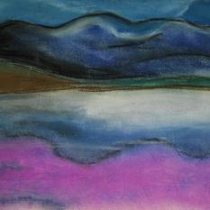 "G&oacute;ry", pastel suchy