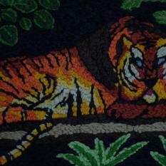 "Tygrys", haft sumakowy